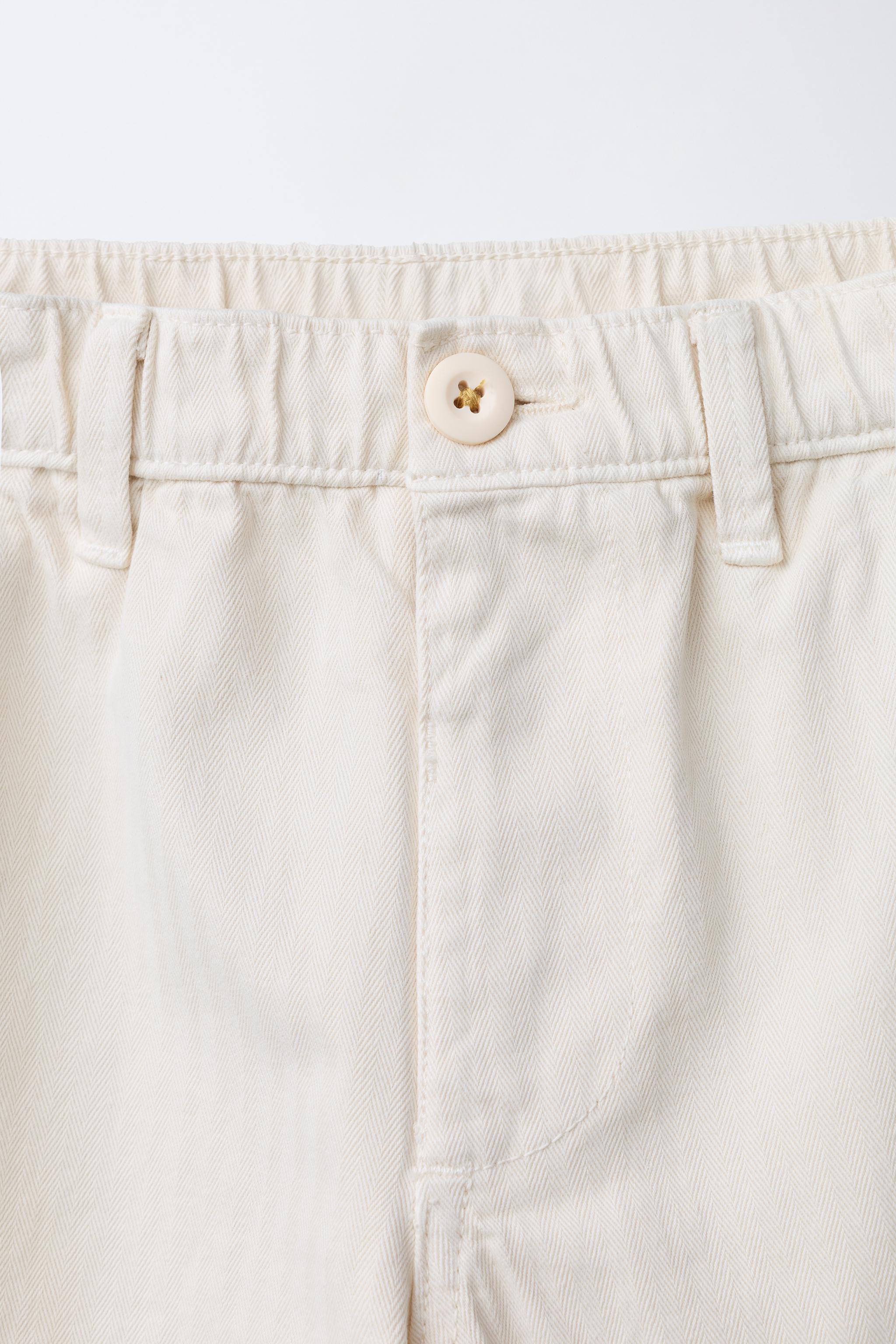 PANTALON CARGO À CHEVRON